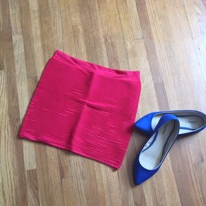 🌷🌷LAST CALL🌷🌷💖💋Coral mini skirt 💖💋